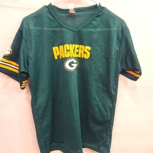 Green Packers Mesh Jersey Boys S